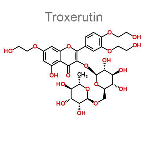 składnik kompozycji Neoveris - trokserutyna